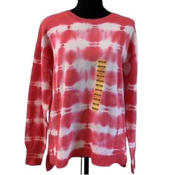 Design History Tye Dye Red & White
Sweater(Size Medium) - Picture 3 of 6